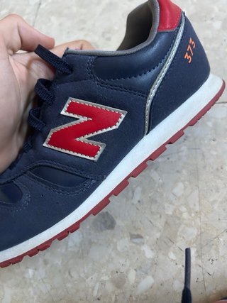 Zapatillas New Balance 373 Azul/Rojo