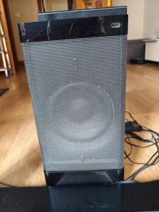 Barra de Sonido Sony Negra y Gris