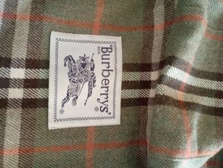 Abrigo Burberrys Hombre Vintage Marrón