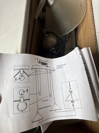 Lámpara Colgante GEGENZUG-PENDELLEUCHTE