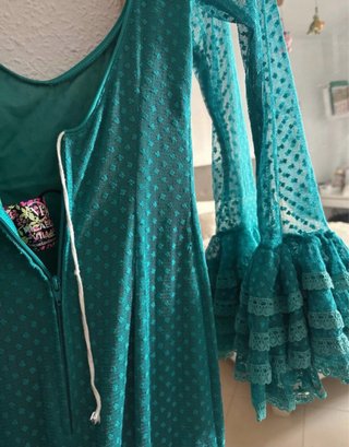 Vestido de flamenca de Micaela Villa