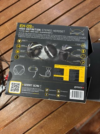 Cascos Gaming Negros