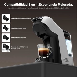 Cafetera Kotlie Multi Cápsula EM-308B