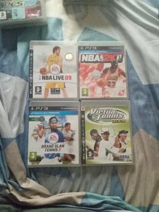 Lote 4 Juegos PS3 Deportivos