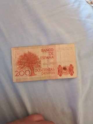 200 pesetas Banco de España1980