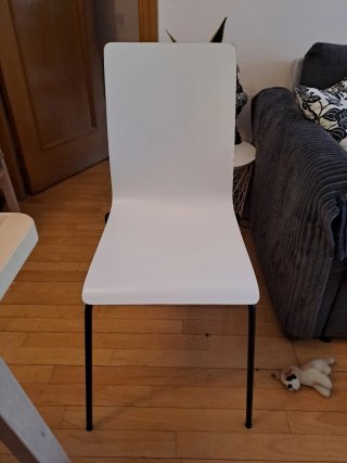 Mesa IKEA LISABO + 4 Sillas NORDMYRA