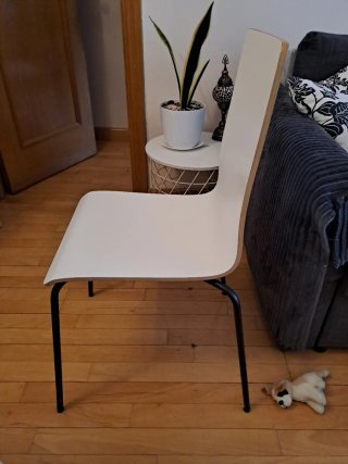Mesa IKEA LISABO + 4 Sillas NORDMYRA