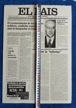 El PAIS 50 aniversario 4 Mayo 1976