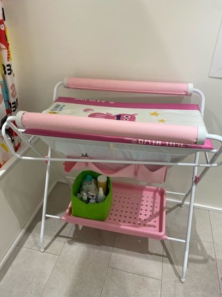 Cambiador de bebé plegable