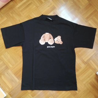 Camiseta Palm Angels Oso Roto Negra