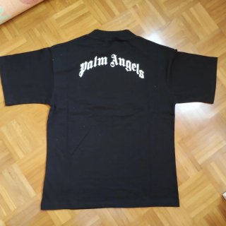 Camiseta Palm Angels Oso Roto Negra