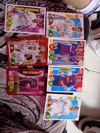 Cromos fútbol 2017-2018