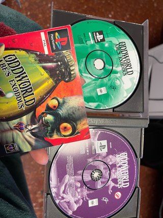 Oddworld Abe’s Exoddus PS1 PAL Completo