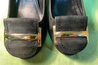 Zapatos tacón Lola Cruz ante negros