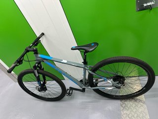 Bicicleta de Montaña Gris y Azul