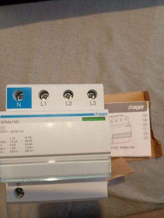 Diferencial y Descargador Hager y CHNT