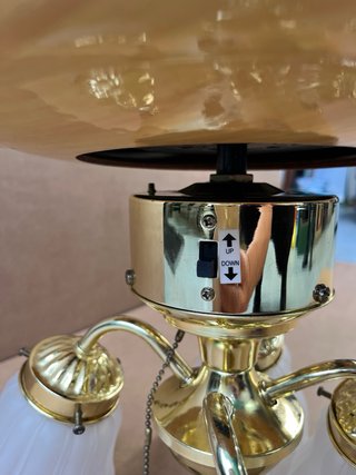 Ventilador de techo con luz