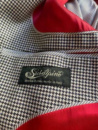 Americana El Ganso Pata de Gallo Gris Talla 48 eur