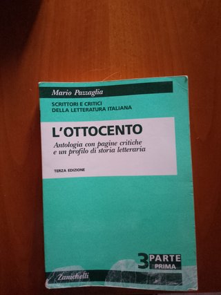 Letteratura Italiana di Mario Pazzaglia
