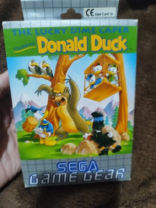 Game Gear Donald Duck The Lucky Dime Caper (CIB)