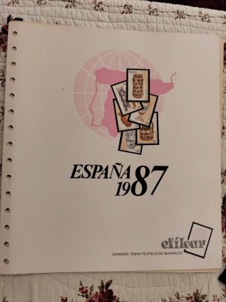Suplemento sellos Efilcar año 1987