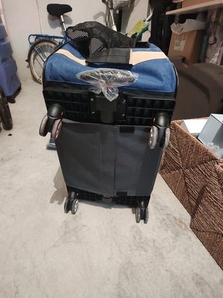 Transportín para perro con ruedas