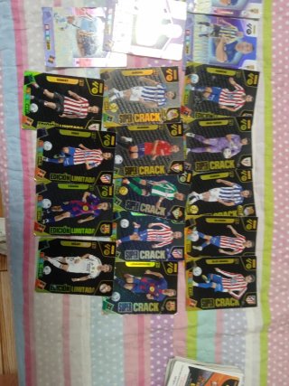 cromos fútbol Adrenalyn se escuchan ofertas