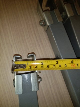 Patas metálicas para somier (4 unidades)