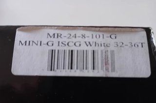 Guía cadena MRP Mini-G ISCG White