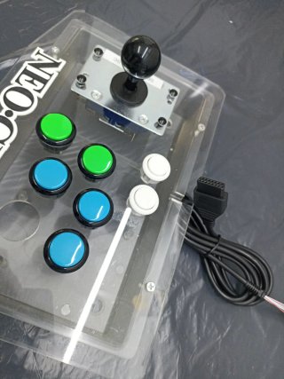 Mando Arcade NeoGeo Transparente