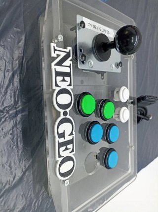 Mando Arcade NeoGeo Transparente