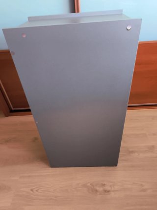 Estantería gris 2 baldas madera.Venta en persona