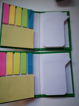 Bolígrafo y libreta USO nuevo
