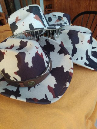 Colección 4 Sombreros Vaqueros Estampado,