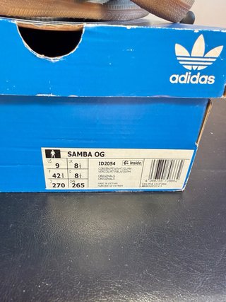 Adidas Samba OG Verde Goma Talla 42 2/3
