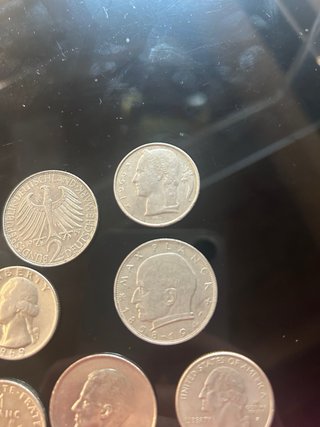 Lote de monedas antiguas