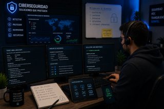 Soporte técnico, programación y ciberseguridad