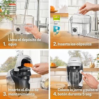 Cafetera Bosch Tassimo Blanca