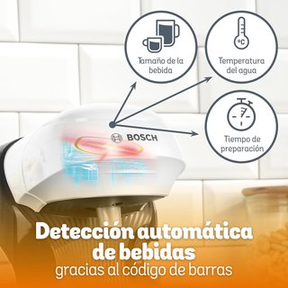 Cafetera Bosch Tassimo Blanca
