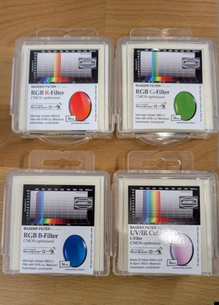 Filtros LRGB Baader 36mm (Set 4 filtros)