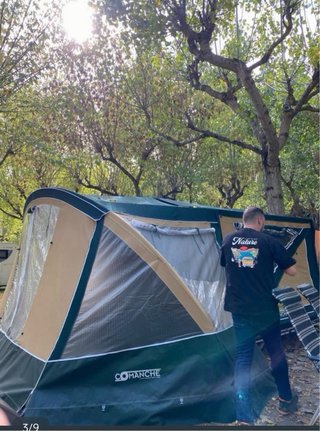 Comanche Montana Caravana Tienda