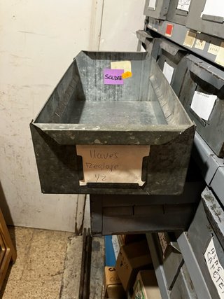 6 Cajones Metálicos Almacenaje