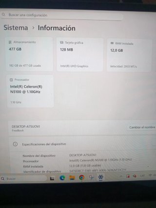 Portátil Chuwi Táctil