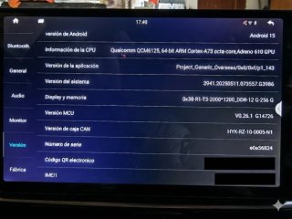 Pantalla Android Kia Ceed MK3