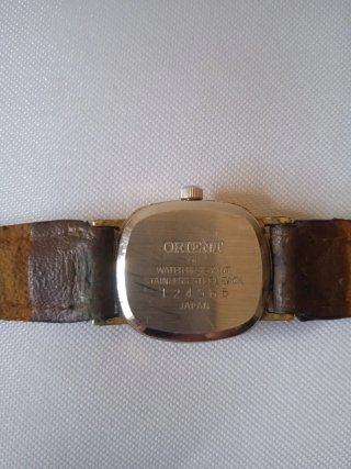 Reloj Orient vintage Chapado Oro