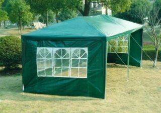 Carpa 6x3m Impermeable con 4 Paredes