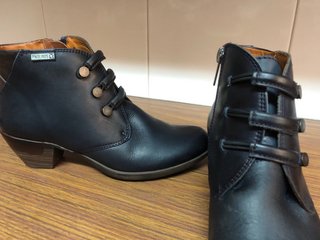 Botines Pikolinos Color azulado de Mujer.