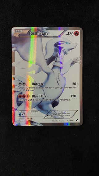 Carta Pokémon Reshiram BLW 113