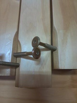 Conjunto mesa y 4 sillas madera