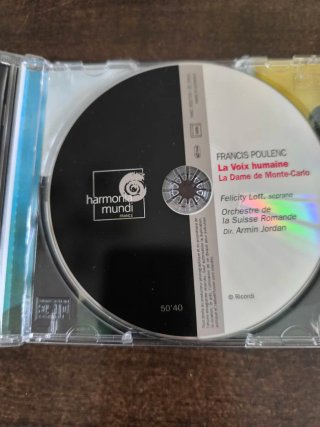 Francis Poulenc La Voix Humaine CD